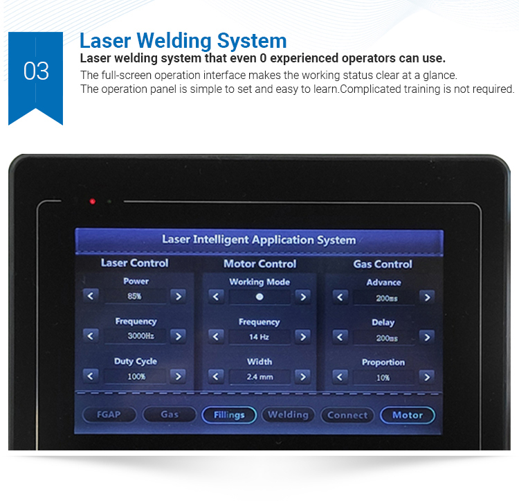 Handheld laser welding machine product details 3